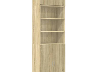 Szafka dąb sonoma 70x425x225 cm materiał drewnopochodny WM-3281317
