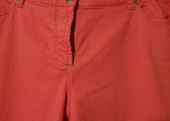 Czerwone jeansowe spodnie  Gerry Weber w rozm, 46