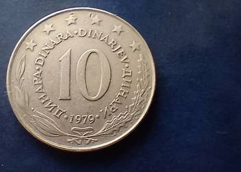Stare monety 10 dinar 1979 Jugosławia