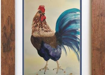 Akwarela Akwarelka Obraz pt: Strażnik Świtu