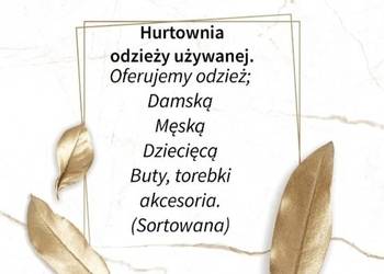 Odzież Sortowana Zagranica 6 zł kg Prosto na wieszak