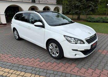 Peugeot 308 SW 1.6 HDI 120 KM Panorama Kamera Hak Biała perła T9 (2014-202…