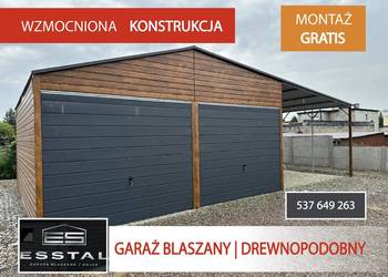 Garaż Blaszany 8x5m,Blaszak ,Garaże Blaszane , Wiata , Hala – ESSTAL-