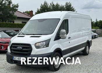 Ford Transit 2.0 TDCi 130KM 2021r, L3H2, Salon PL, kamera, zadbany, serwis…