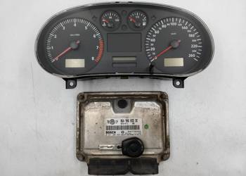 Sterownik Silnika Seat Leon 1.8 T AUQ 06A906032DE 0261206866 ZESTAW