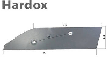 Płoza krótka HARDOX 278070/P części do pługa KUHN