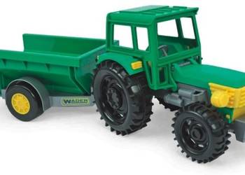 Wader traktor z przyczepą
