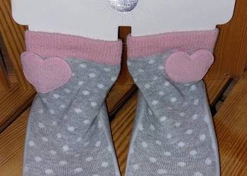 Skarpetki z gumową podeszwą - rozmiar 23