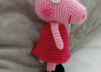 Świnka Peppa na szydełku