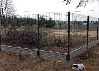 Ogrodzenie/Płot panelowy 250x 150  Grafit/Antracyt/Szary