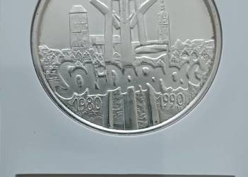 100 000 zł Solidarność 1990 r. - Typ "B" - nr. 4 - GCN - MS 63