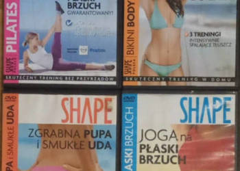 Shape Skuteczny trening w domu Zestaw 4 płyt DVD