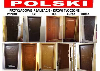 Drzwi do mieszkania wejściowe zewnętrzne z montażem