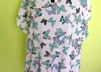 Bluzka - oversize top T-shirt 50 - biust 134