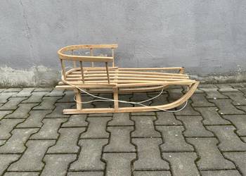 Sanki drewniane 90 x 40 cm