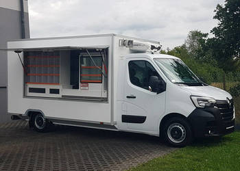 Renault Master SKLEP BAR FOODTRUCK KONTENER NISKOPODŁOGOWY AUTSKLEP