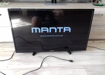 Telewizor Manta LED3204, 32cale HD 1366x768 HDMI, 2x8W, z wadami, działa, s