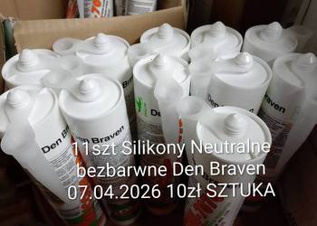Silikony Neutralne Bezbarwne DEN BRAVEN CENA PODANA JEST ZA SZTUKĘ !!!