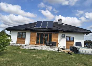 Dom nowy, ocieplony, stan zamknięty,działka ogrodzona 1440m2