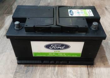 Oryginalny akumulator Ford Varta EFB 75Ah 700A