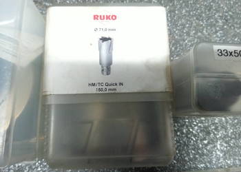 Wiertło koronowe frez trepanacyjny tct 71 x 50 mm Weldon 19m