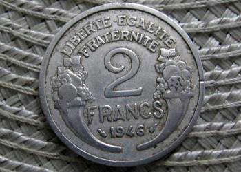 Francja 2 Franki 1946r
