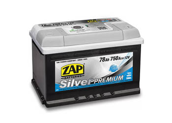 Akumulator Zap Silver Premium 78Ah 750A GDAŃSK 532X355X508