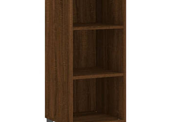 Szafka brązowy dąb 345x325x90 cm materiał drewnopochodny WM-828763