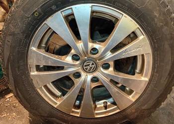 Felgi aluminiowe 15 5x112 , rocznymi oponami zimowymi