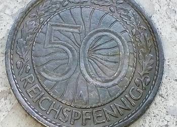 NIEMCY 50 REICHSFPFENNIG 1928 r-A-RZADKA