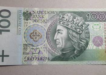 RZADKOŚĆ !!! 100 Złotych 1994 s. AA UNC