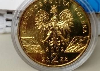 Moneta 2 zł 2002 r.,, Żółw błotny,,.Seria - Zwierzęta świata