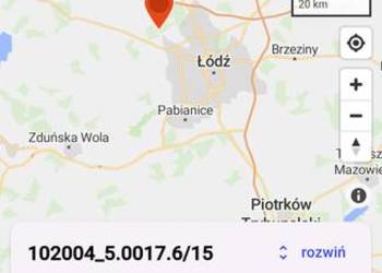 Działka budowlana 940m, gmina Aleksandrów Łódzki