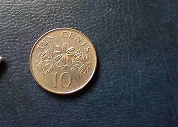 Stare monety 10 cent 2007 Singapur