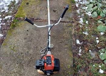 Kosa spalinowa z tarczą tnącą, sprawna.