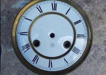 731 Tarcza starego zegara Junghans 14,5cm 56,5/32 tzw porcelanka