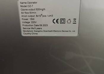Sprzedam ozonator