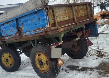 przyczepa wywrotka 2 strony zarejestrowana