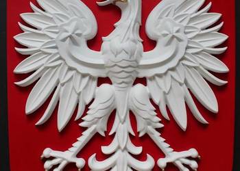 Odsprzedam nowe godło Polski  wymiary: 325x280 mm