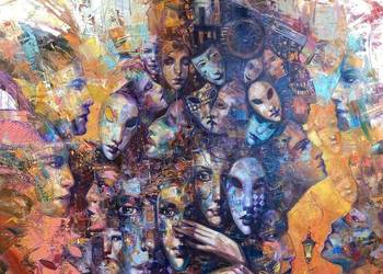 Pitsko Sieci i maski świadomości, rzeczywistości i zapomnienia 100x100