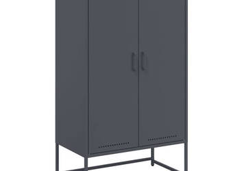 Szafka antracytowa 685x385x1235 cm stal WM-846496