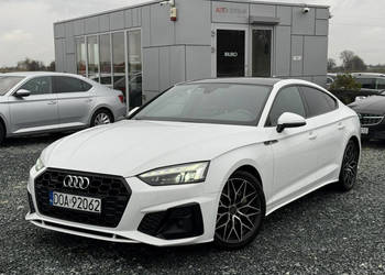 Audi A5 Sportback 2.0 TDI 190KM S-Line 40TDI Quattro S tronic 2020 krajowy…