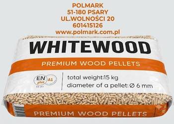 Pellet WhiteWood - certyfikat ENplus A1 - Polmark - dostawa Kobierzyce
