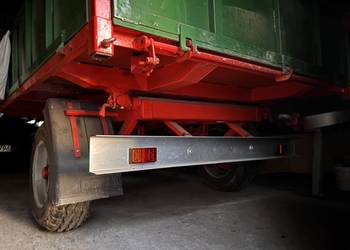 Przyczepa 1 osiowa kiper wywrotka