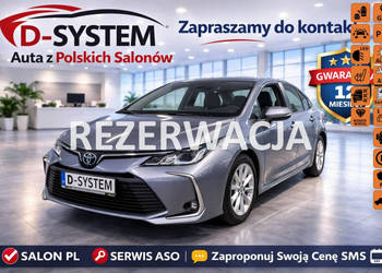 Toyota Corolla 23r Automat Salon Polska 1wł z Pakietem TECH Bezwypadkowy S…