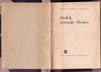 (8164) STEFEK POZNAJE ZIEMIĘ – HALINA DUCZMAL - PACOWSKA