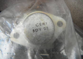 BDY23 Cemi Tranzystor NPN 60V 6A 87.5W 10MHz Nowe bdy 23
