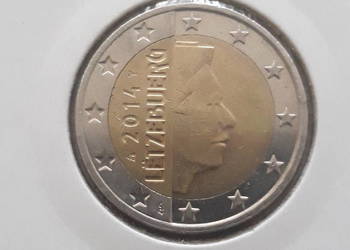 2 Euro Luksemburg 2014 r.