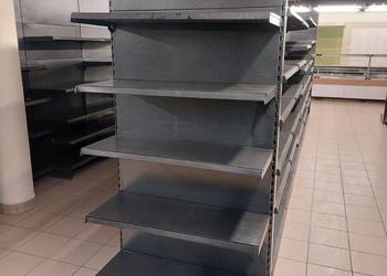 Regały sklepowe antracytowe - różne rodzaje