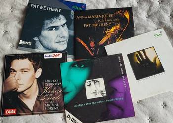 Steczkowska, Anna Maria Jopek, Żebrowski, Pat Metheny, Preisner - płyty CD